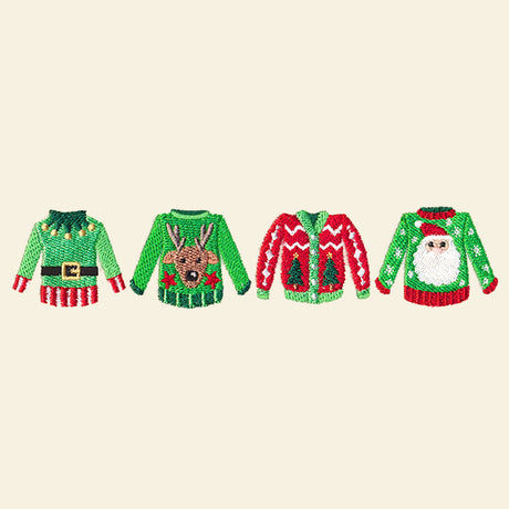 Ugly Christmas Sweater Border
