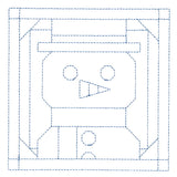 Cozy Christmas Quilting Square - Snowman (Double Run)