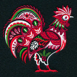 Country Christmas Rooster