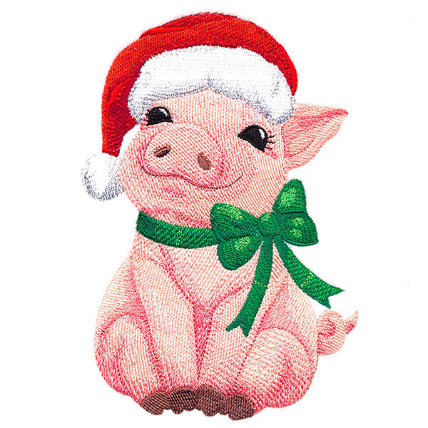 Precious Christmas Piglet