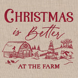 Christmas Is Better On The Farm Market Sign