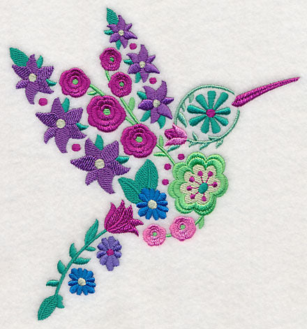 Floral Hummingbird