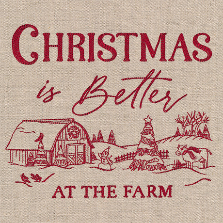 Christmas Is Better On The Farm Market Sign
