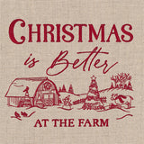 Christmas Is Better On The Farm Market Sign