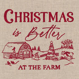 Christmas Is Better On The Farm Market Sign