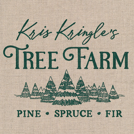 Kris Kringle's Tree Farm Market Sign
