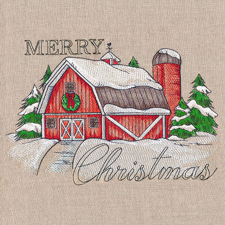 Merry Christmas Barn Medley