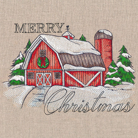 Merry Christmas Barn Medley
