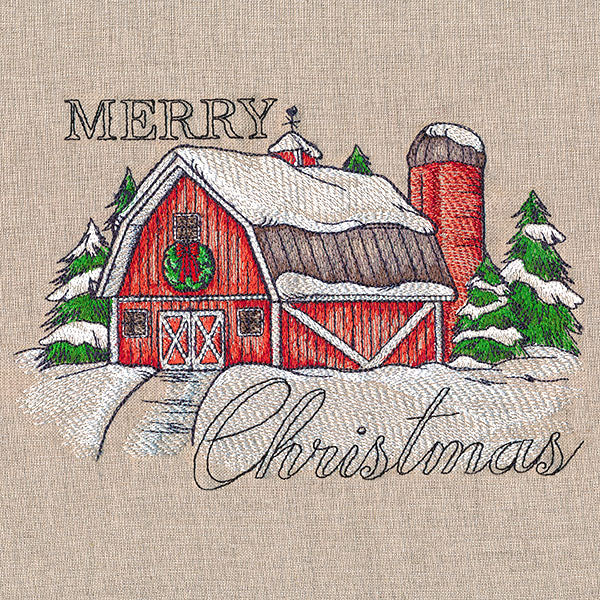 Merry Christmas Barn Medley