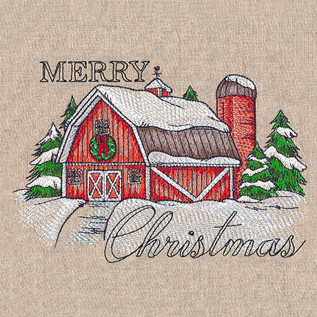 Merry Christmas Barn Medley