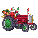 Holly Jolly Tractor Ride Santa