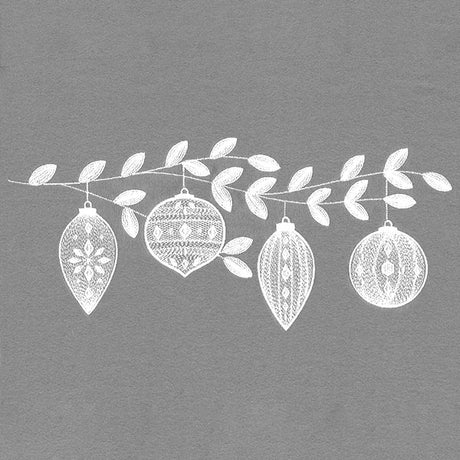 Very Merry Ornament Border