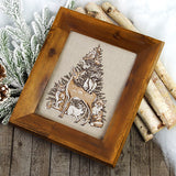 Woodland Christmas Animal Stack