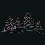 Christmas Tree Scene Border