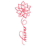 Festive Flourishes Calligraphy - Merry