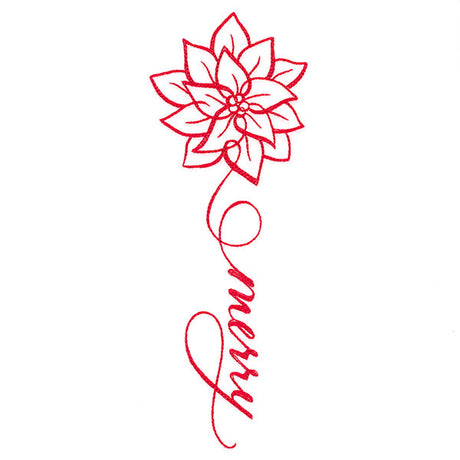 Festive Flourishes Calligraphy - Merry