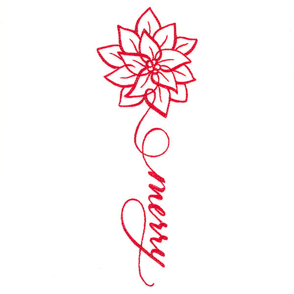 Festive Flourishes Calligraphy - Merry