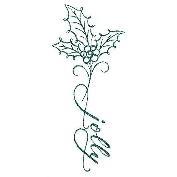 Festive Flourishes Calligraphy - Jolly