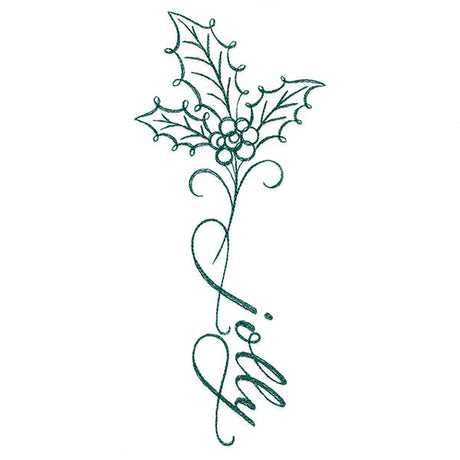 Festive Flourishes Calligraphy - Jolly