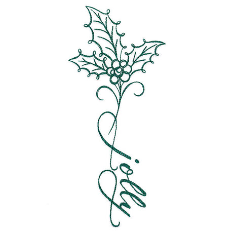 Festive Flourishes Calligraphy - Jolly
