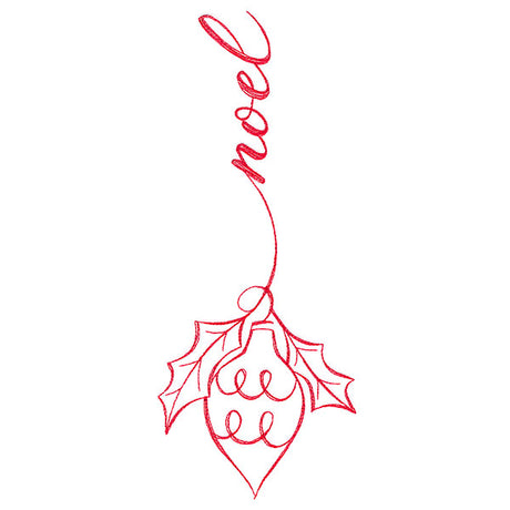 Festive Flourishes Calligraphy - Noel