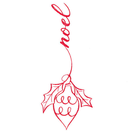 Festive Flourishes Calligraphy - Noel