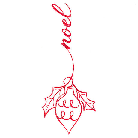 Festive Flourishes Calligraphy - Noel