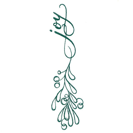 Festive Flourishes Calligraphy - Joy