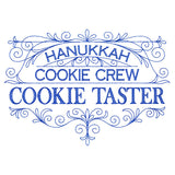 Hanukkah Crew Cookie Taster Sign