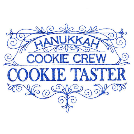 Hanukkah Crew Cookie Taster Sign