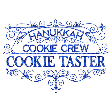 Hanukkah Crew Cookie Taster Sign