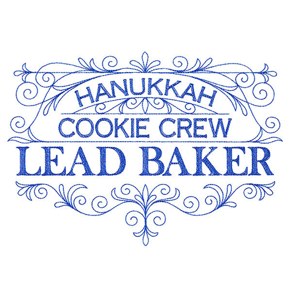 Hanukkah Crew Lead Baker Sign
