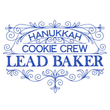Hanukkah Crew Lead Baker Sign