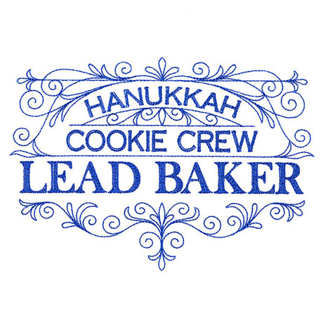 Hanukkah Crew Lead Baker Sign