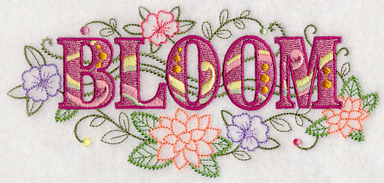 Bloom with Vintage Flower Fade