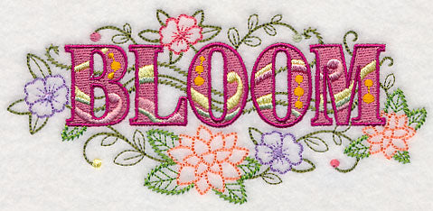 Bloom with Vintage Flower Fade