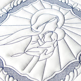 Night Divine Quilting Square - Mary and Jesus (Double Run)