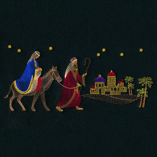 Toward Bethlehem Scene