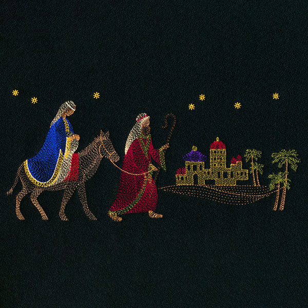 Toward Bethlehem Scene