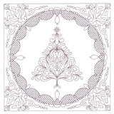 Festive Elegance - Christmas Tree (Trapunto)