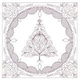 Festive Elegance - Christmas Tree (Trapunto)