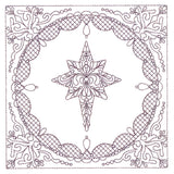 Festive Elegance - Star of Bethlehem (Trapunto)