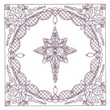 Festive Elegance - Star of Bethlehem (Trapunto)