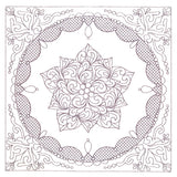 Festive Elegance - Poinsettia (Trapunto)