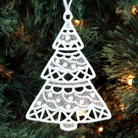 Yuletide Treasures - Tree (Lace)