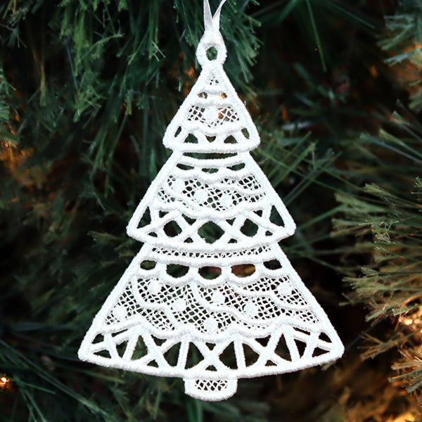 Yuletide Treasures - Tree (Lace)