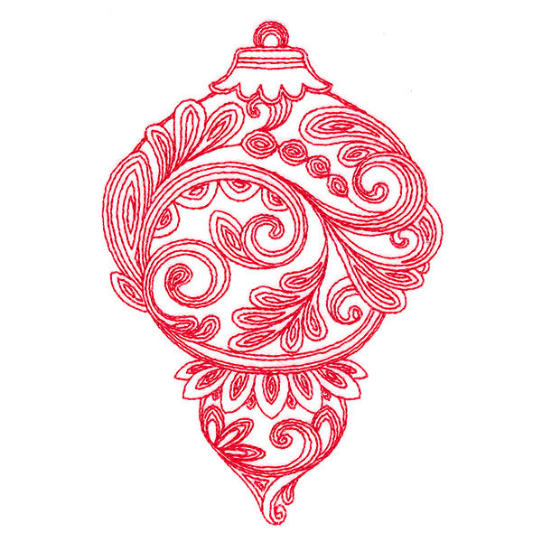 Very Merry Swirls - Ornament