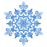 Very Merry Swirls - Snowflake