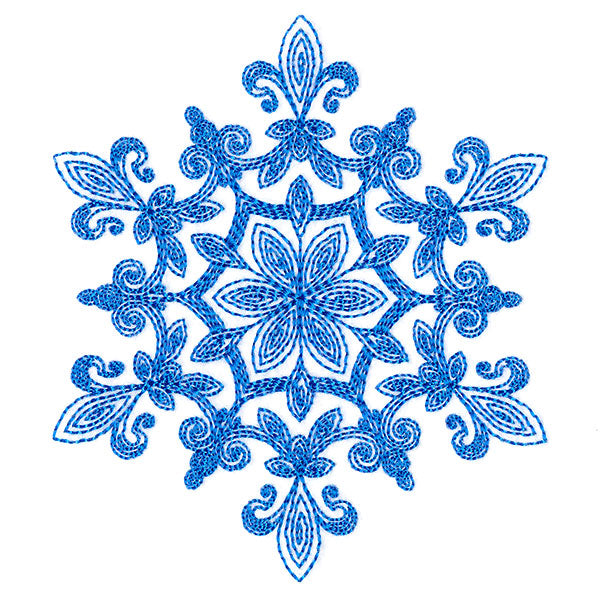 Very Merry Swirls - Snowflake