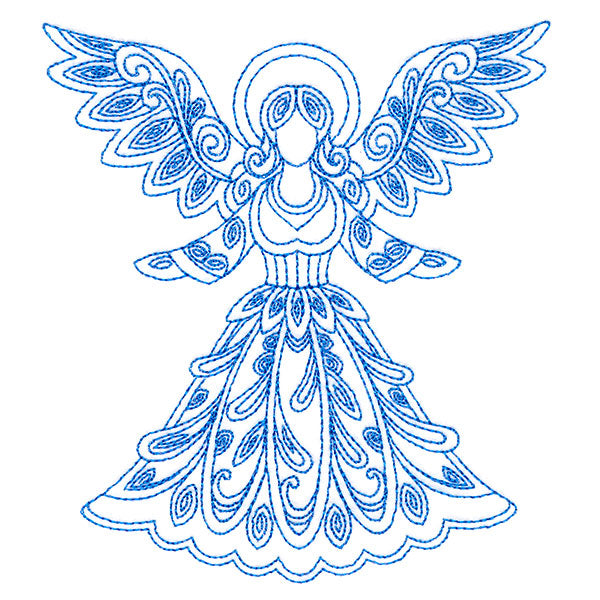 Very Merry Swirls - Angel